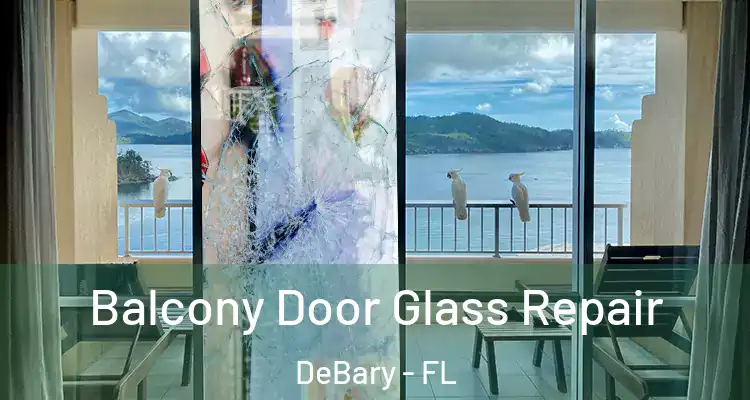  Balcony Door Glass Repair DeBary - FL
